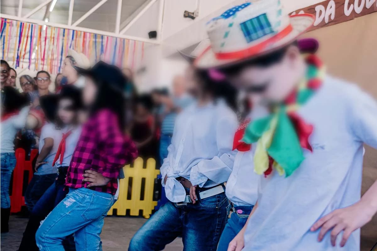 Espaço externo da Creche Oásis Betim